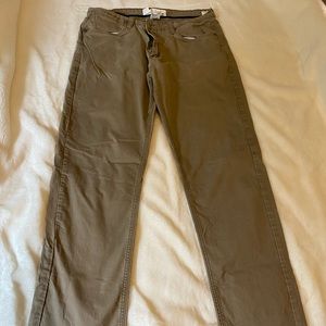 Men’s Khaki Business Casual Pants Comfortable Fit!